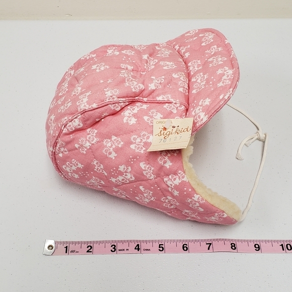 Sigikid Girls Toddler Pink Faux Fur Trapper Winter Hat Germany - Picture 8 of 10